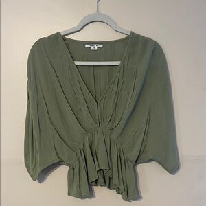 Olive Green Women's Top